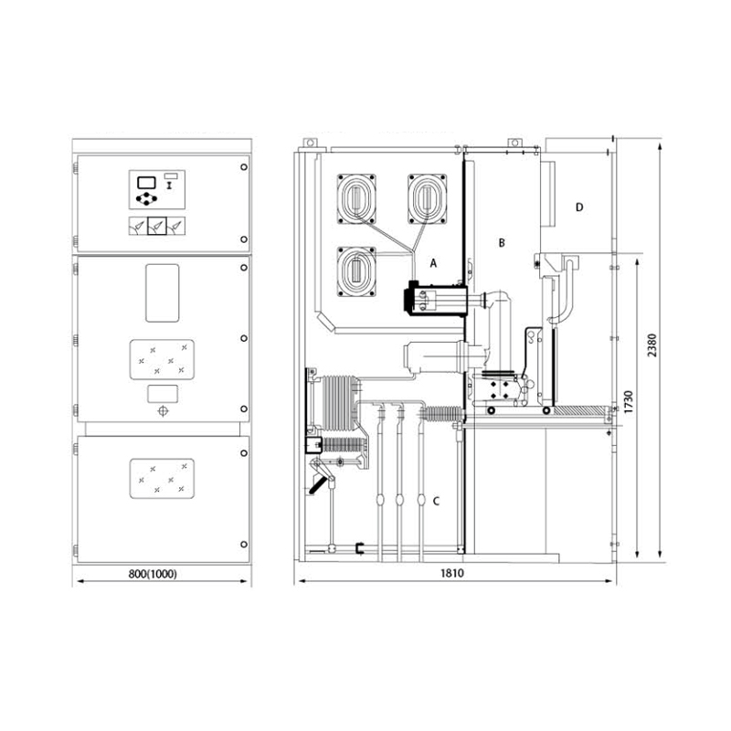 KYN28A-24 Armored Removable Ac Metal-Enclosed Switchgear